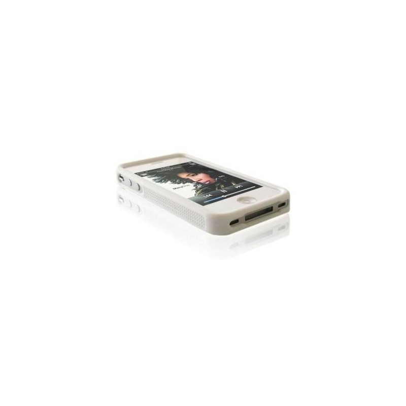 Carcase,Huse Husa silicon bumper iPhone 4G/4S alba 4,78 Lei