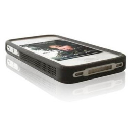 Husa silicon bumper iPhone 4G/4S neagra