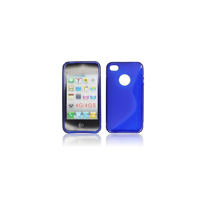 Carcase,Huse Husa silicon BackCase S-line Apple iPhone 4/4S albastra 7,71 Lei Carcase,Huse Husa silicon BackCase S-line Apple iPhone 4/4S albastra 7,71 Lei