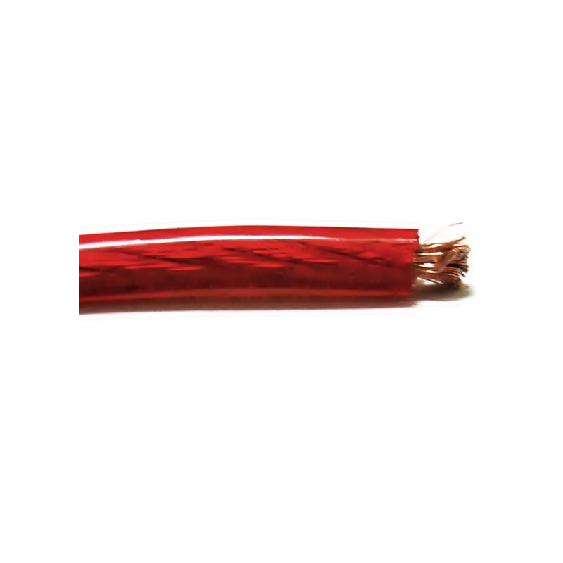 Cablu auto putere 4.5mm rosu