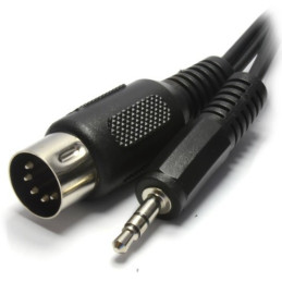 Cablu jack 3.5 st. tata - DIN 5 pini 1.5m
