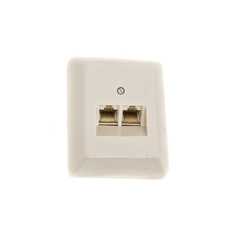 Electrice Priza UTP aplicata dubla 3,51 Lei