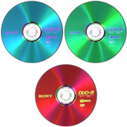 DVD+R Sony 4.7Gb 16x color
