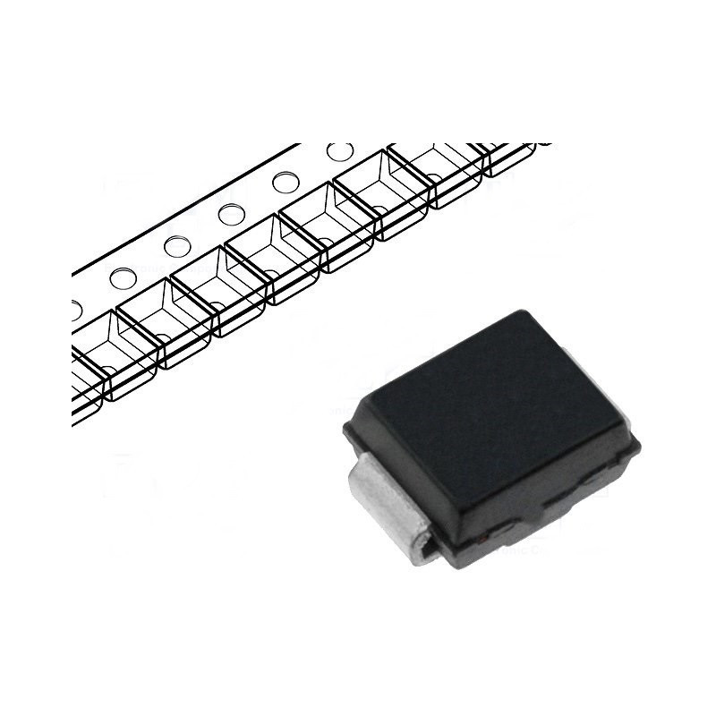 Diode universale P6SMB27A 0,70 Lei