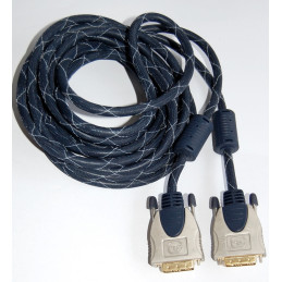 Cabluri audio - video Cablu DVI-D - DVI-D 5m 18,44 Lei