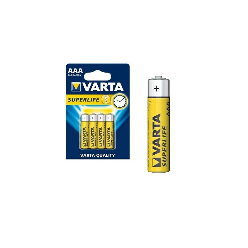 Baterii nealcaline/ Baterie R3 Varta superlife 0,87 Lei