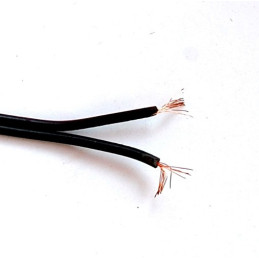 Cablu difuzor negru 2x0.2mm