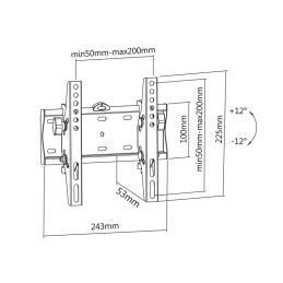 Suporturi TV Suport universal Led TV 23-42inch 37,52 Lei