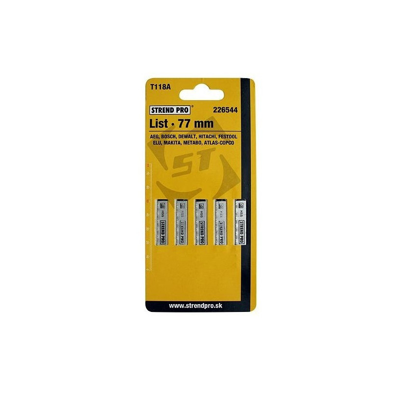 Truse/Seturi Set 5 lame ferastrau pendular pt.metal 6x77mm 15,15 Lei