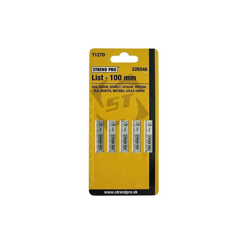 Truse/Seturi Set 5 lame ferastrau pendular pt.metal 8x100mm 3mm 16,17 Lei