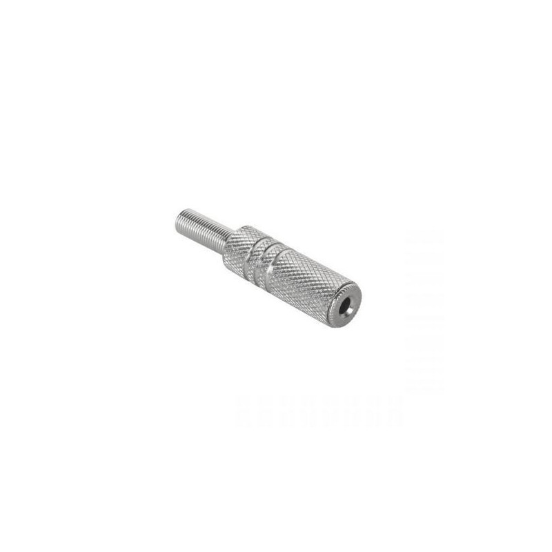 Mufe Jack & RCA Mufa jack 3.5mm stereo mama metalica montare pe fir 1,98 Lei