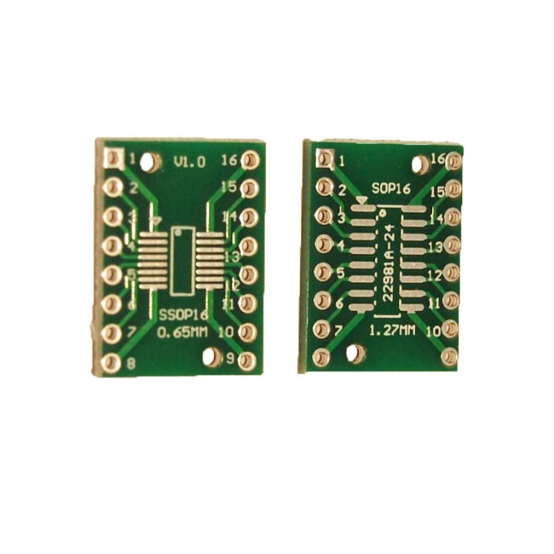 Cablaje Adaptor SSOP16, SOP16 PCB dublu placat 2,80 Lei