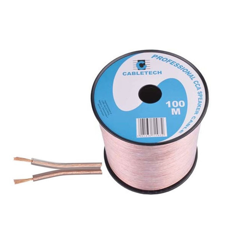 Cabluri la metru Cablu difuzor transparent 2x0.35mm 0,53 Lei