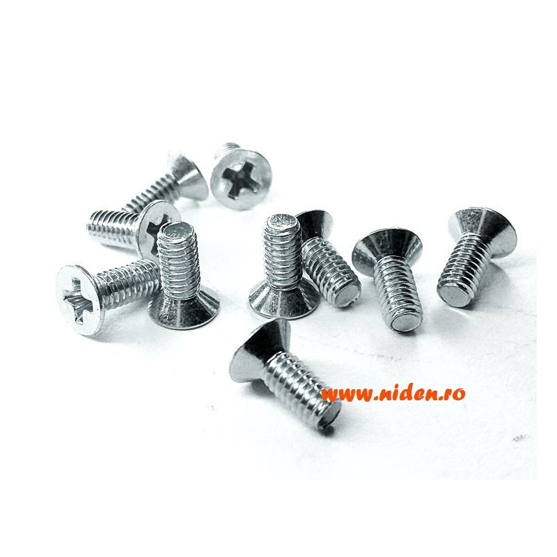 Asamblare Surub M2.5X6mm cap îngropat set 10buc. 1,37 Lei