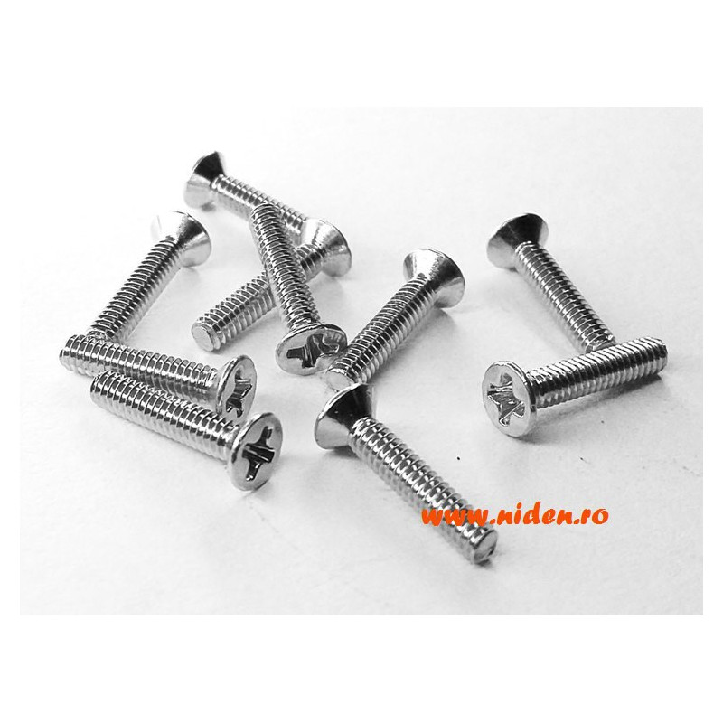 Asamblare Surub M2x10mm cap îngropat set 10buc. 1,58 Lei