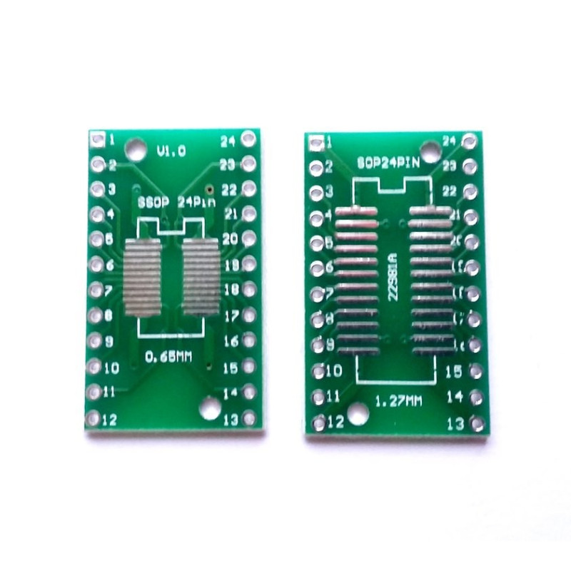Cablaje Adaptor SSOP4-28P, SOP4-28P PCB dublu placat 2,29 Lei