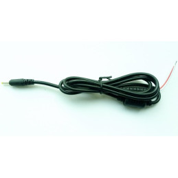 Cablu alimentare cu ferita DC 2.5x0.7mm lungime 1.2m