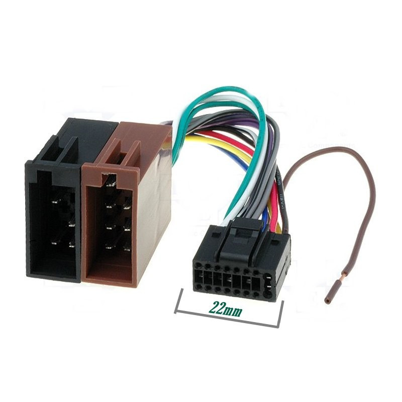 Cabluri si mufe auto Conector auto ISO Kenwood 16pini 13,90 Lei Cabluri si mufe auto Conector auto ISO Kenwood 16pini 13,90 Lei