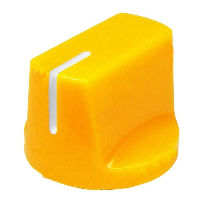 Butoane potentiometru Buton plastic 14x19mm galben 1,58 Lei