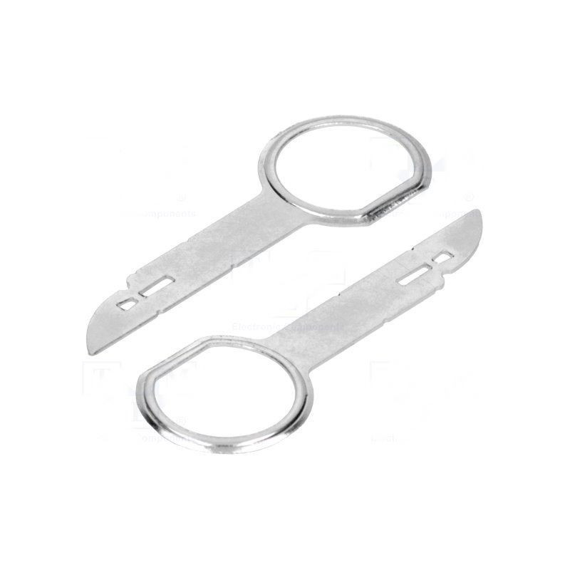 Chei si accesorii Cheie demontare radio Audi, Ford, Mercedes, Seat, Skoda, VW 6,00 Lei