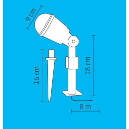 Efecte Lumini Proiector cu led-uri party 90,50 Lei