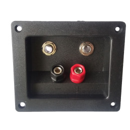 Accesorii Boxe Conector boxa 4 contacte patrat cu montare panou 7,02 Lei