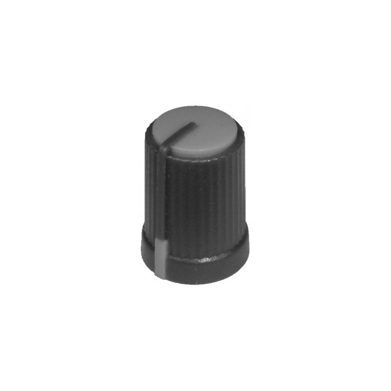 Butoane potentiometru Buton plastic gri pentru ax tesit de 6mm 0,56 Lei
