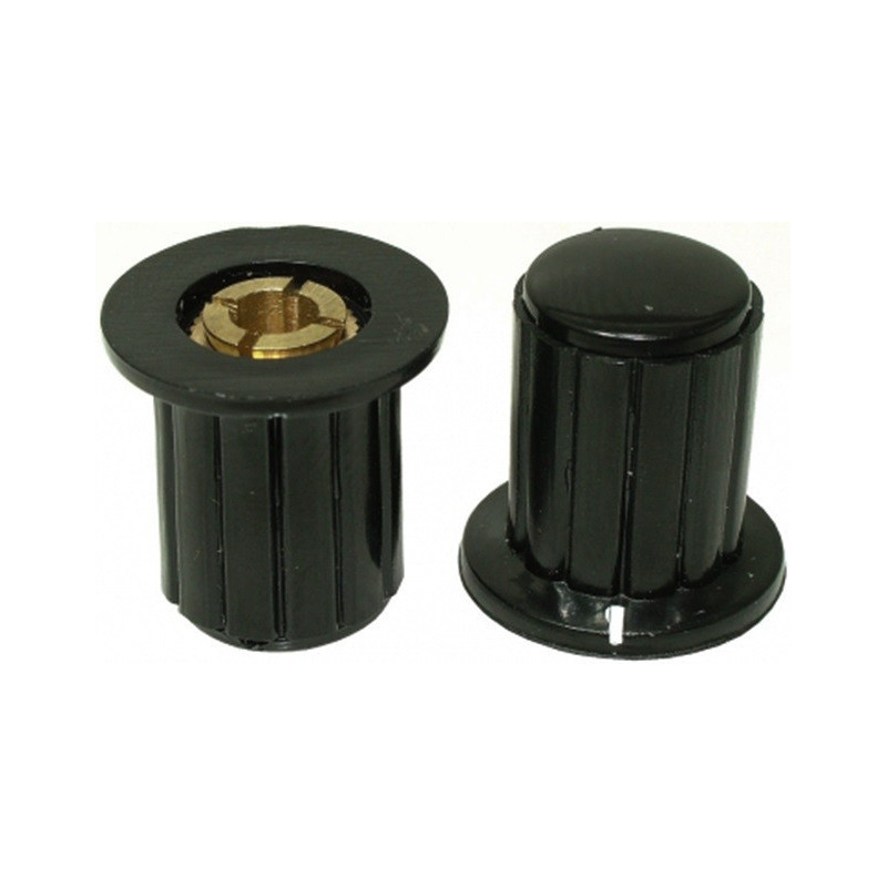 Butoane potentiometru Buton plastic negru pentru ax 4mm 2,49 Lei