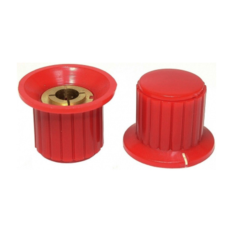 Butoane potentiometru Buton plastic rosu 19x25mm 2,95 Lei