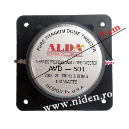Tweetere Tweeter dinamic 100W MAX. 8ohm AVD501 37,52 Lei