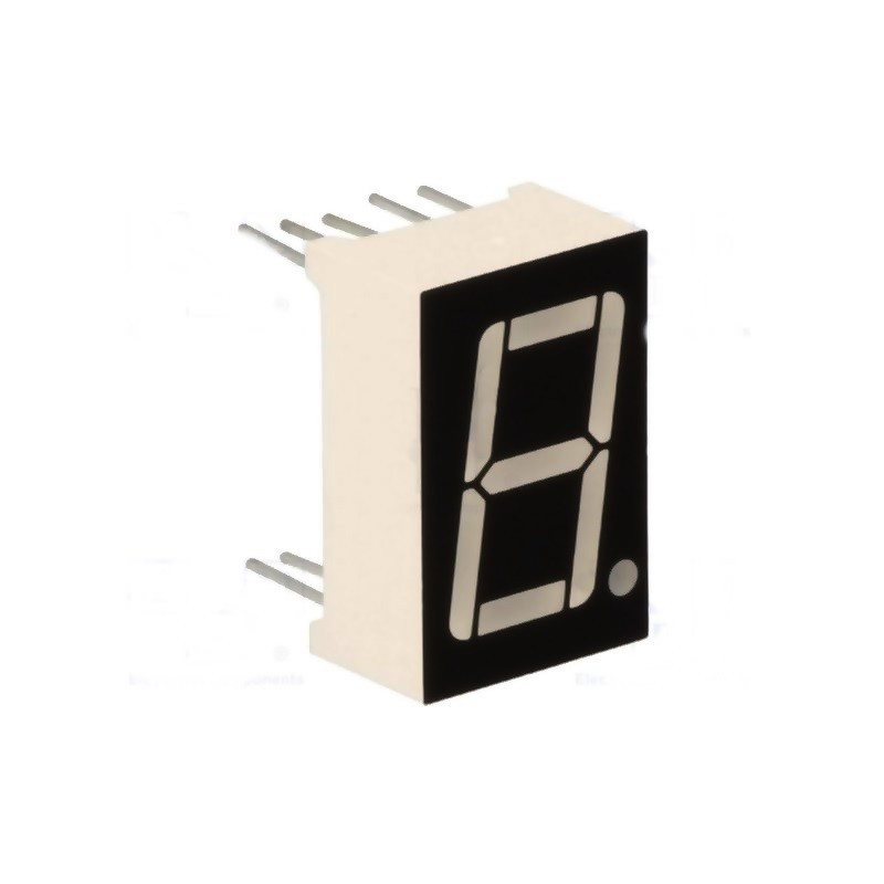 AfiSaje led Display 7 seg.19x12.6mm rosu 1,78 Lei