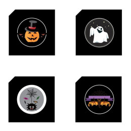 Efecte Lumini Proiector 4x3W led festiv 4 modele 151,50 Lei