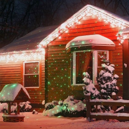 Efecte Lumini Proiector laser led festiv rosu-verde 151,50 Lei
