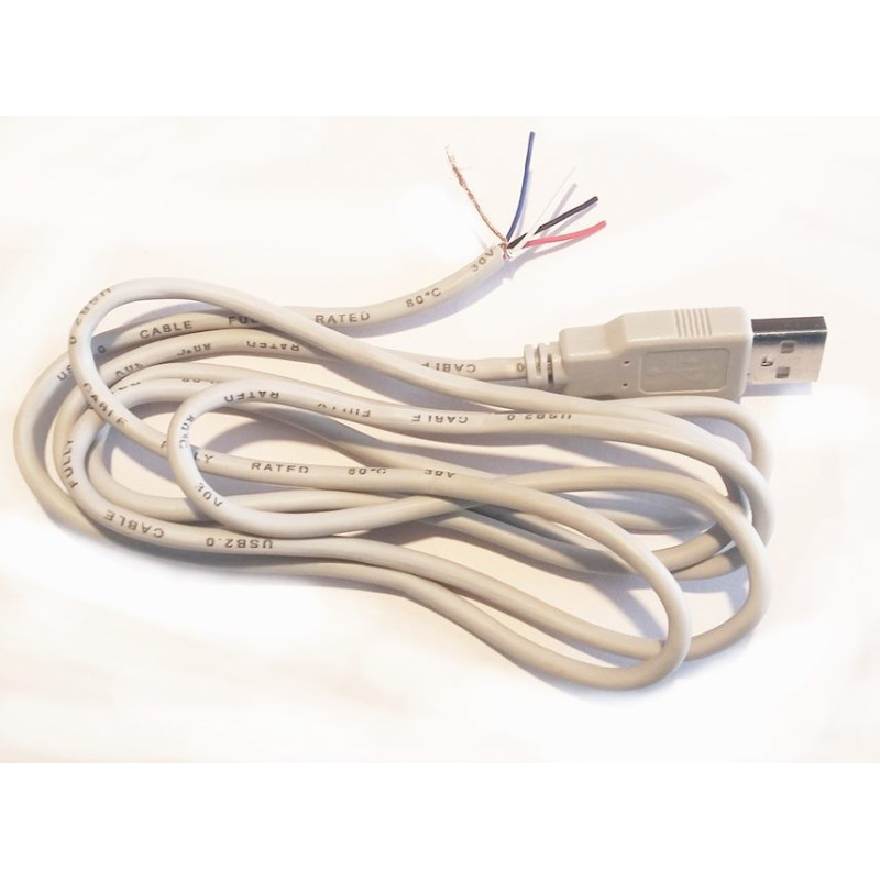 Cabluri audio - video Cablu USB tata cu capat dezizolat 1.5m 2,95 Lei