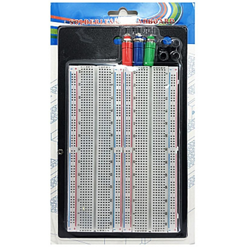 Cablaje Placa test tip Breadboard 164x108x9mm 39,66 Lei