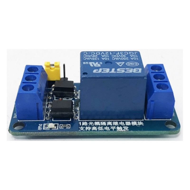 Relee Releu pe cablaj 1 canale izolat galvanic prin optocuplor 12V 8,59 Lei