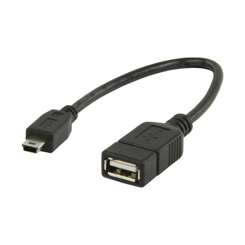 Cabluri adaptoare Cablu USB mama - mini usb OTG 20cm 3,51 Lei
