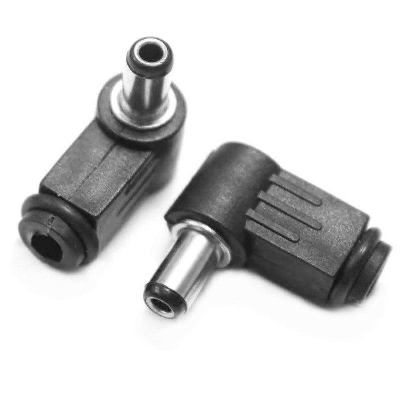 Mufe Jack & RCA Mufa alimentare DC tata 2.5x5.5mm 90 grade 1,37 Lei