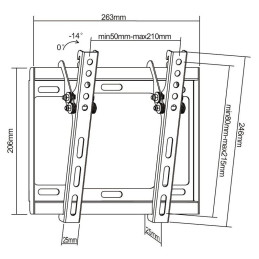 Suporturi TV Suport universal led TV 13-42 inch cu inclinare 34,06 Lei