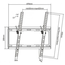 Suporturi TV Suport universal LED TV 26 - 55inch cu inclinare 54,91 Lei