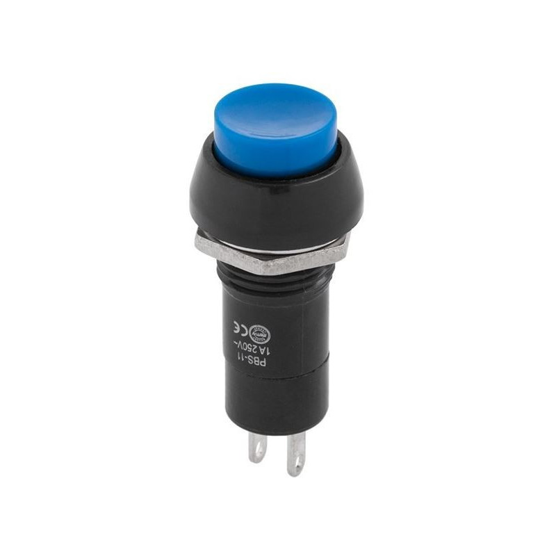 Intrerupatoare Intrerupator fara retinere rotund albastru 2,25 Lei