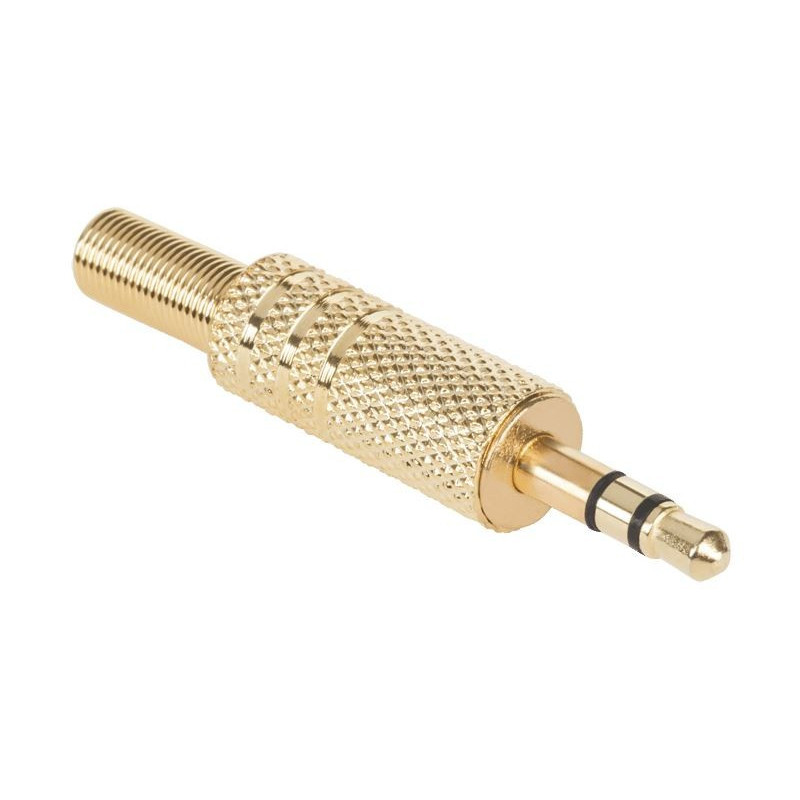 Mufe Jack & RCA Mufa jack 3.5mm tata stereo metal gold 2,49 Lei