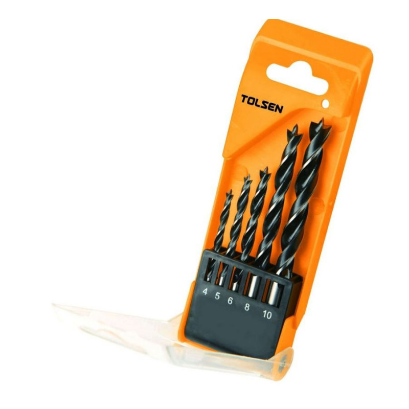 Unelte,scule Set burghie lemn 5buc 4-10mm 13,17 Lei