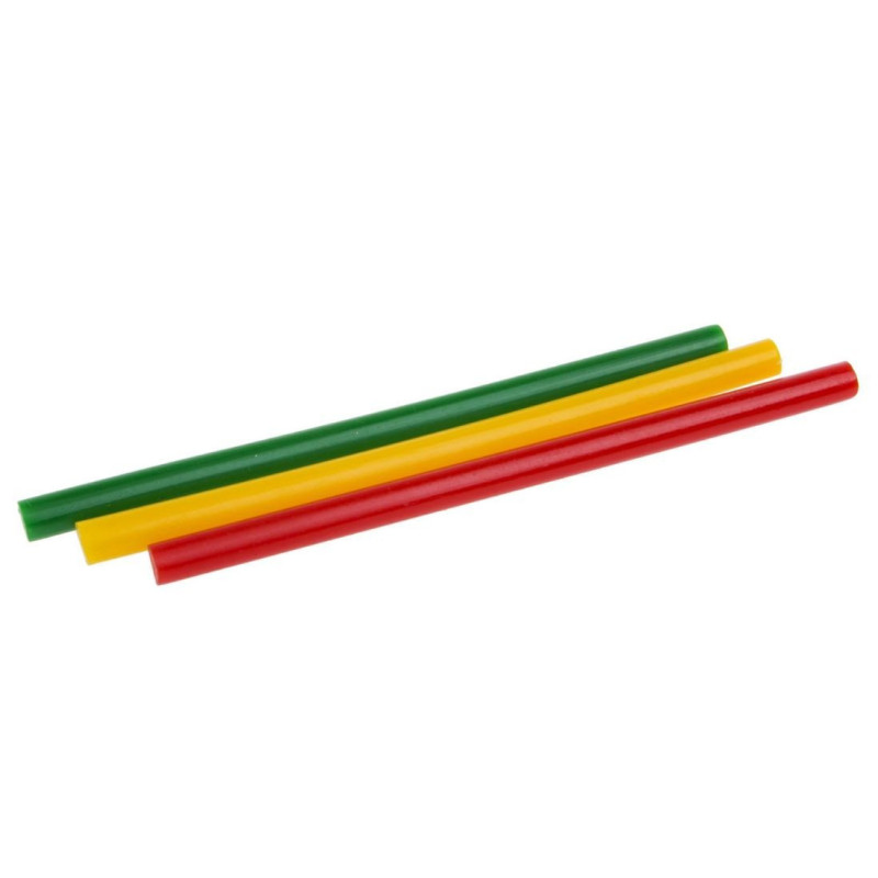 Accesorii auxiliare de lipit Set batoane plastic 7.2mm x 100mm 12buc. colorate 6,00 Lei