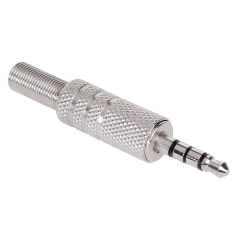 Mufe Jack & RCA Mufa jack 3.5mm tata metal 4 contacte 3,51 Lei