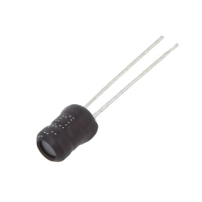 Inductoare Inductor 10uH 1.6A vertical 1,27 Lei