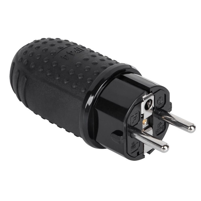Electrice Stecher IP44 16A 250V negru 12,10 Lei