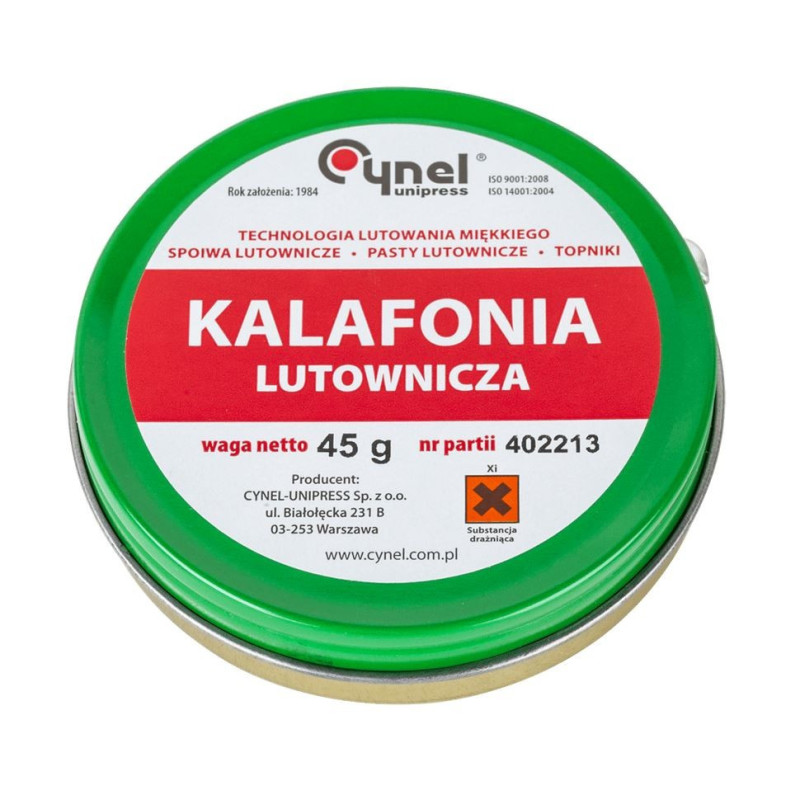 Colofoniu & vaselina tehnica Colofoniu 45gr. Cynel 8,80 Lei