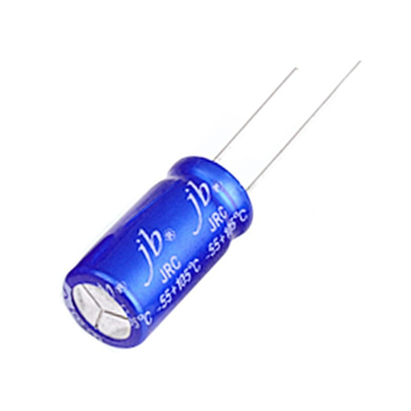 Condensatoare impedanta mica 10uF 63V JB Capacitors LOW ESR 0,29 Lei
