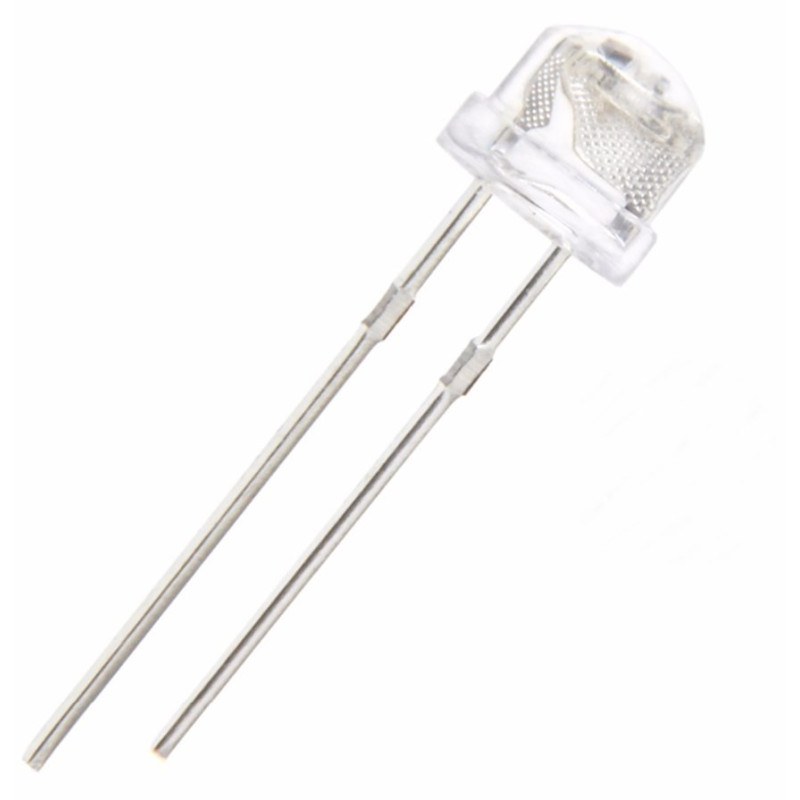 Led-uri 5mm Led 4.8mm Albastru transparent 100 grade 0,59 Lei